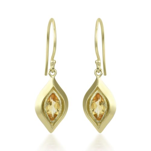 Evil Eye Earring In 18Kt Gold