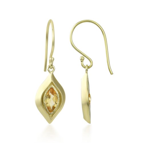 Evil Eye Earring In 18Kt Gold
