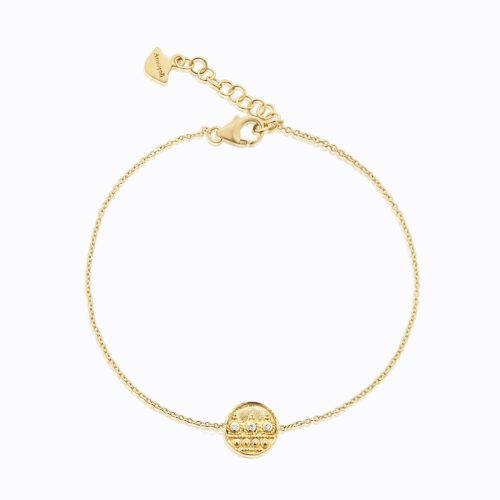 Diamond Bracelet In 18Kt Gold