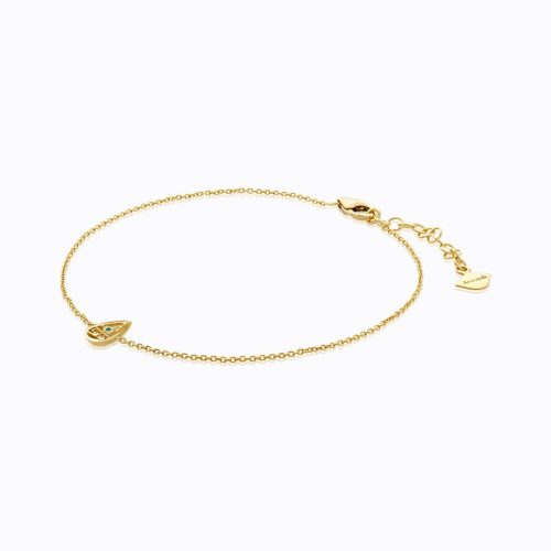 Emerald Bracelet In 18 Kt Gold