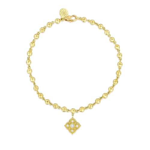 Full Cut Diamond Bracelet In 18Kt Gold