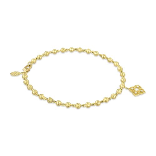 Full Cut Diamond Bracelet In 18Kt Gold