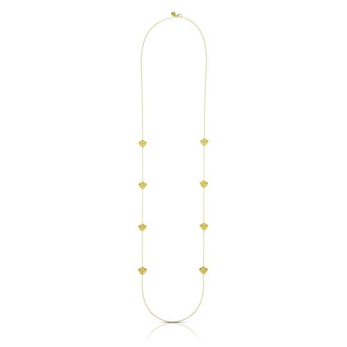 Diamond Chain Necklace In 18Kt Gold