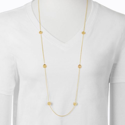 Full Cut Diamond Pendant Necklace In 18Kt Gold